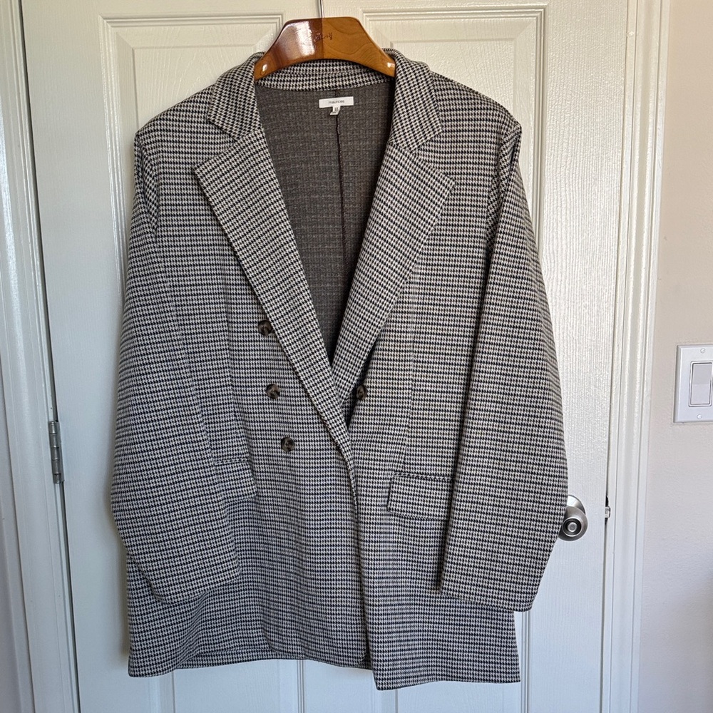 Maurices Houndstooth Blazer. Size 2X.